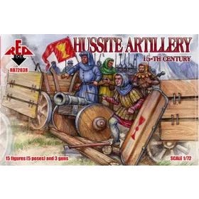 Red Box 1:72 Hussite artillery, 15. century