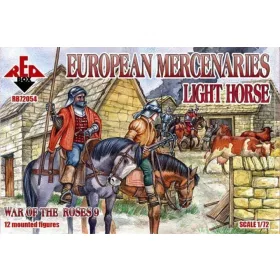 Red Box 1:72 European mercenaries (light horse) War o