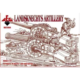 Red Box 1:72 Landsknechts (Artillery), 16th century