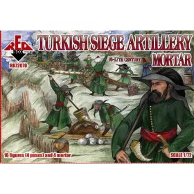 Red Box 1:72 Turkish Siege Artillery Mortar