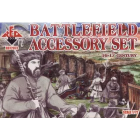 Red Box 1:72 Battlefield accessory set,16th-17th cent