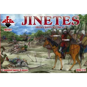 Red Box 1:72 Jinetes, 16th century. Set 2