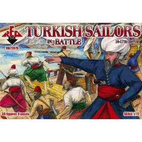 Red Box 1:72 Turkish sailor in battle, 16-17th centur