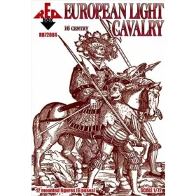 Red Box 1:72 European cavalry,16th century,set 1