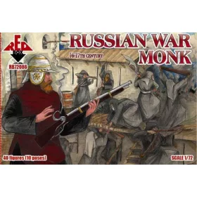 Red Box 1:72 Russian war monk, 16-17th century