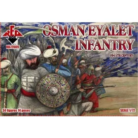 Red Box 1:72 Osman Eyalet infantry,16-17th century