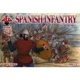 Red Box 1:72 Spanish infantry, 16th century, set 1