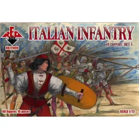 Red Box 1:72 Italian infantry, 16th century, set 1