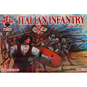 Red Box 1:72 Italian infantry,16th century, set 2