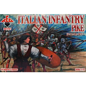 Red Box 1:72 Italian infantry(Pike),16th century,set3
