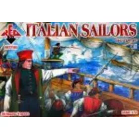 Red Box 1:72 Italian Sailors, 16-17th century,set 1