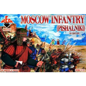 Red Box 1:72 Moscow Infantry (pishalniki) 16 century