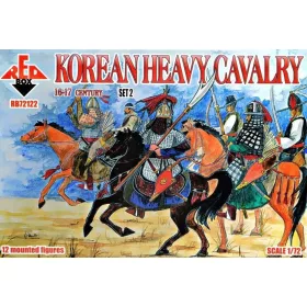 Red Box 1:72 Korean heavy cavalry,16-17th centurySet2