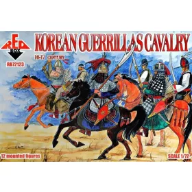 Red Box 1:72 Korean guerrillas cavalry,16-17th centur