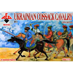 Red Box 1:72 Ukrainian Cossack cavalry,16th century, set 2