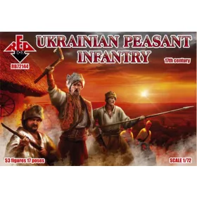 Red Box 1:72 Ukrainian Peasant infantry, 17th century