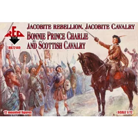   Red Box 1:72 Jacobite Rebellion. Jacobite Cavalry. Bonnie Prince Charlie and Scottish Cavalry