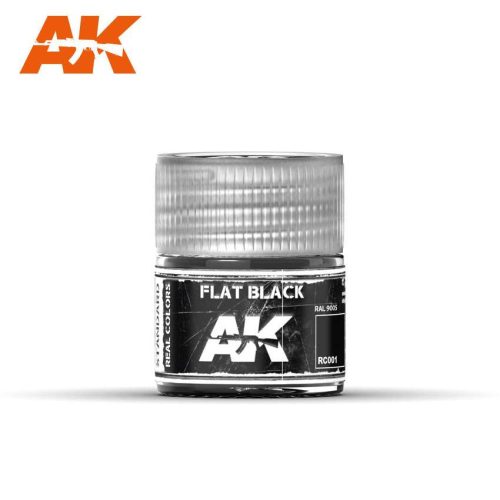 AK Real Color - Flat Black (matt fekete)