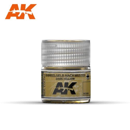 AK Real Color - Dunkelgelb Nach Muster Dark Yellow