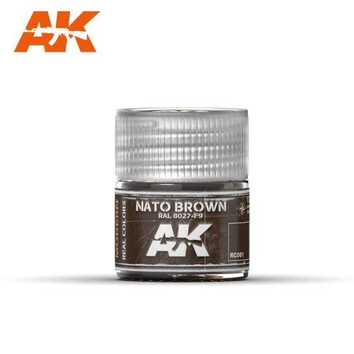 AK Real Color - Nato Brown RAL 8027 F9