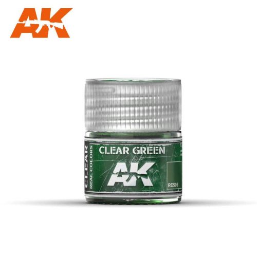 AK Real Color - Clear Green (áttetsző zöld)