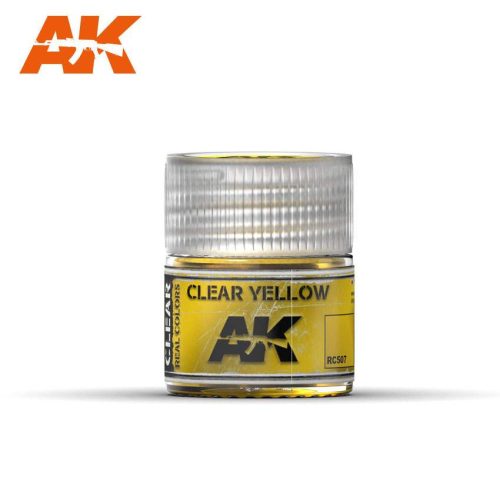 AK Real Color - Clear Yellow (áttetsző sárga)