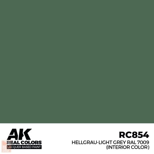 Hellgrau-Light Grey RAL 7009 (interior color) 17 m