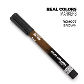 Real Colors Markers Rcm007 Brown