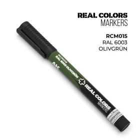 Real Colors Markers Rcm015 Ral 6003 Olivgrün