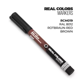 Real Colors Markers Rcm019 Ral 8012 Rotbraun-Red Brown