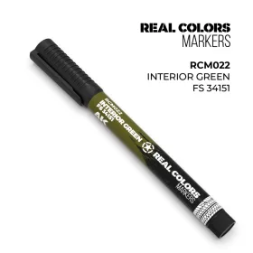 Real Colors Markers Rcm022 Interior Green Fs 34151