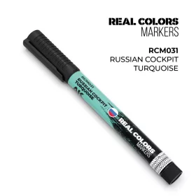 Real Colors Markers Rcm031 Russian Cockpit Torquoise