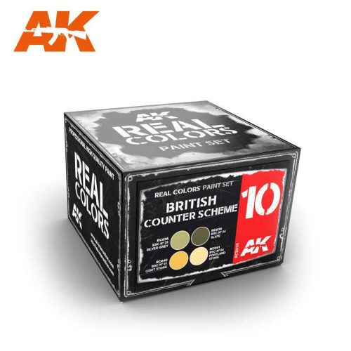 AK Real Color - British counter scheme colors set