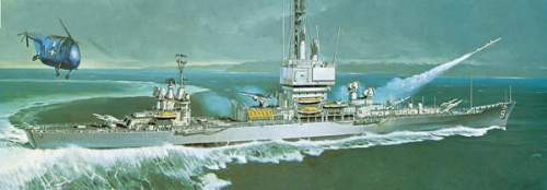 Revell 1:460 Atom Cruiser USS Long Beach (Limited Edition) 0022 hajó