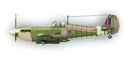 Revell 1:18 Iron Maiden Spitfire MK.II Aces High - Brick System