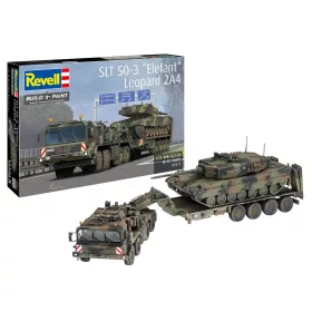 Revell 1:72 SLT 50-3 "Elefant" + Leopard 2A4