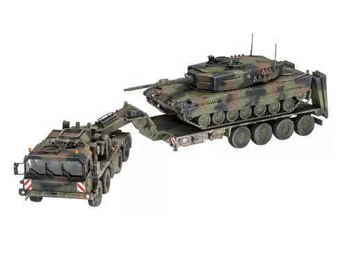 Revell 1:72 SLT 50-3 "Elefant" + Leopard 2A4
