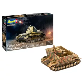 Revell 1:72 Flakpanzer IV - Möbelwagen 3,7 cm Flak 43