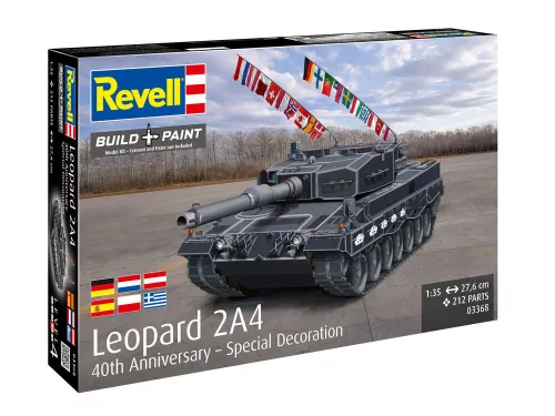 Revell 1:35 Leopard 2A4 - Special Decoration 40th anniversary