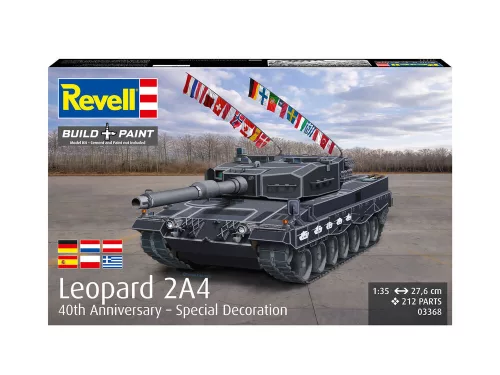 Revell 1:35 Leopard 2A4 - Special Decoration 40th anniversary