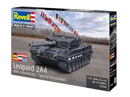 Revell 1:35 Leopard 2A4 - Special Decoration 40th anniversary