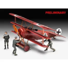   Revell 1:28 Fokker Triplane DR.1 - 75 Years Plastic Modelling