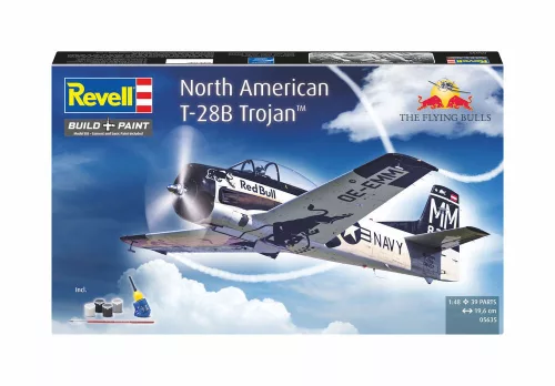 Revell 1:48 Geschenkset Flying Bulls T-28B Trojan