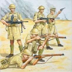Revell 1:72 WWII British 8th Army (WW II.) 2507 figura makett