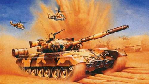 Revell 1:72 Russian MBT T-80 3104 harcjármű makett