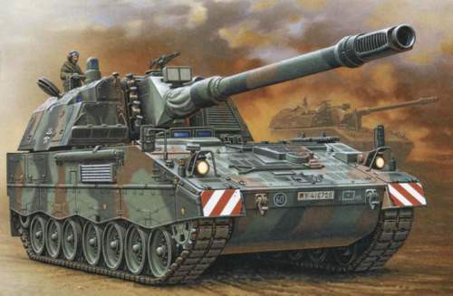Revell 1:72 Panzerhaubitze PzH 2000 3121 harcjármű makett