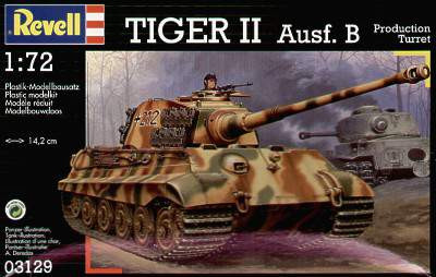 Revell 1:72 Tiger II Ausf. B Királytigris páncélos (king tiger)