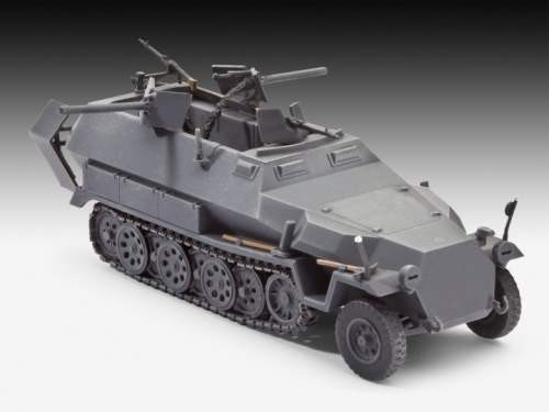 Revell 1:72 Sd.Kfz. 251:16 Ausf. C 3197 harckocsi makett