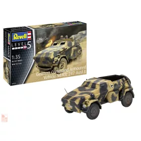   Revell 1:35 German Command Armoured Vehicle Sd.Kfz.247 Ausf.B