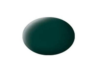 Revell AQUA COLOR - Fekete-zöld matt akrilfesték no.36140